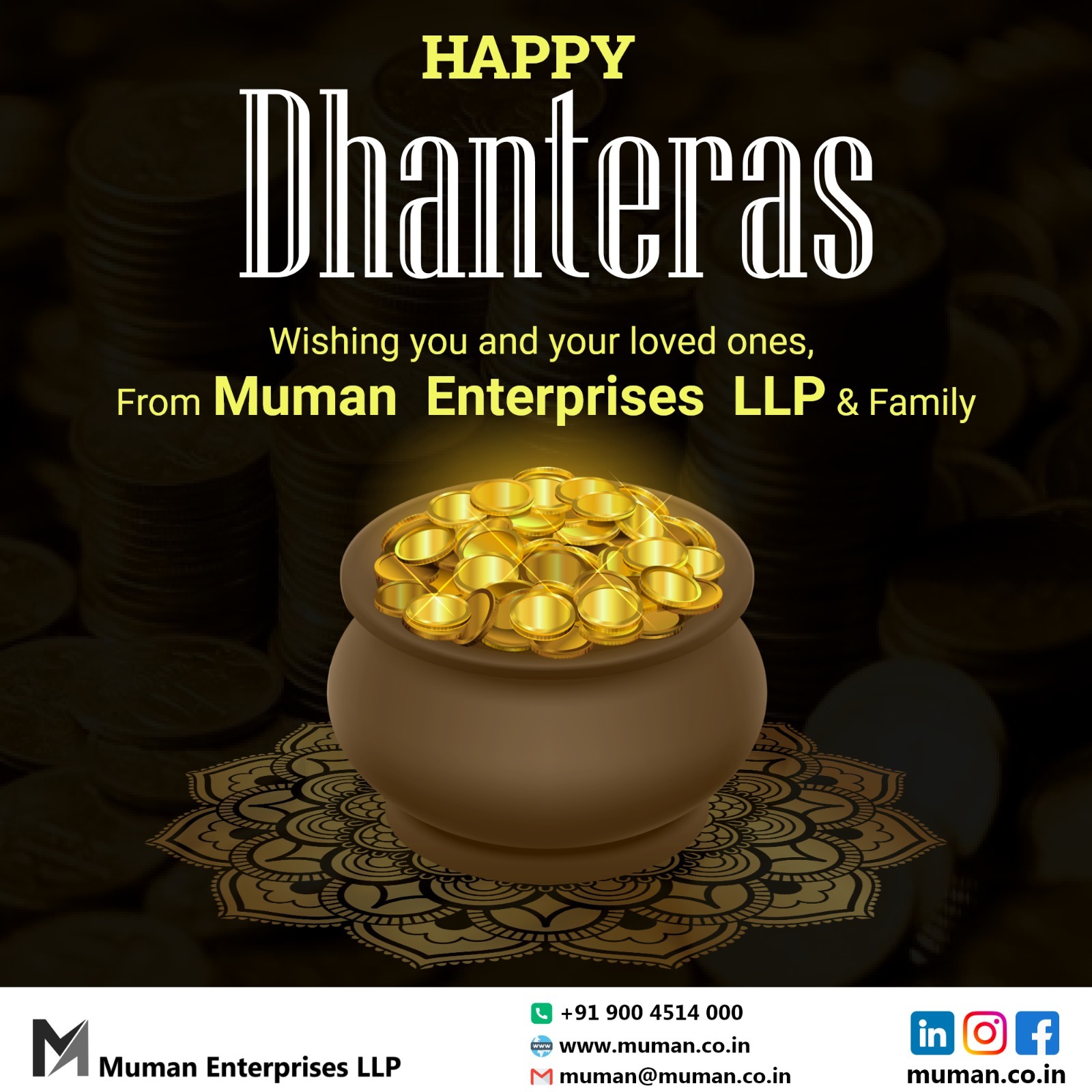Happy Dhanteras: Embrace Prosperity and New Beginnings