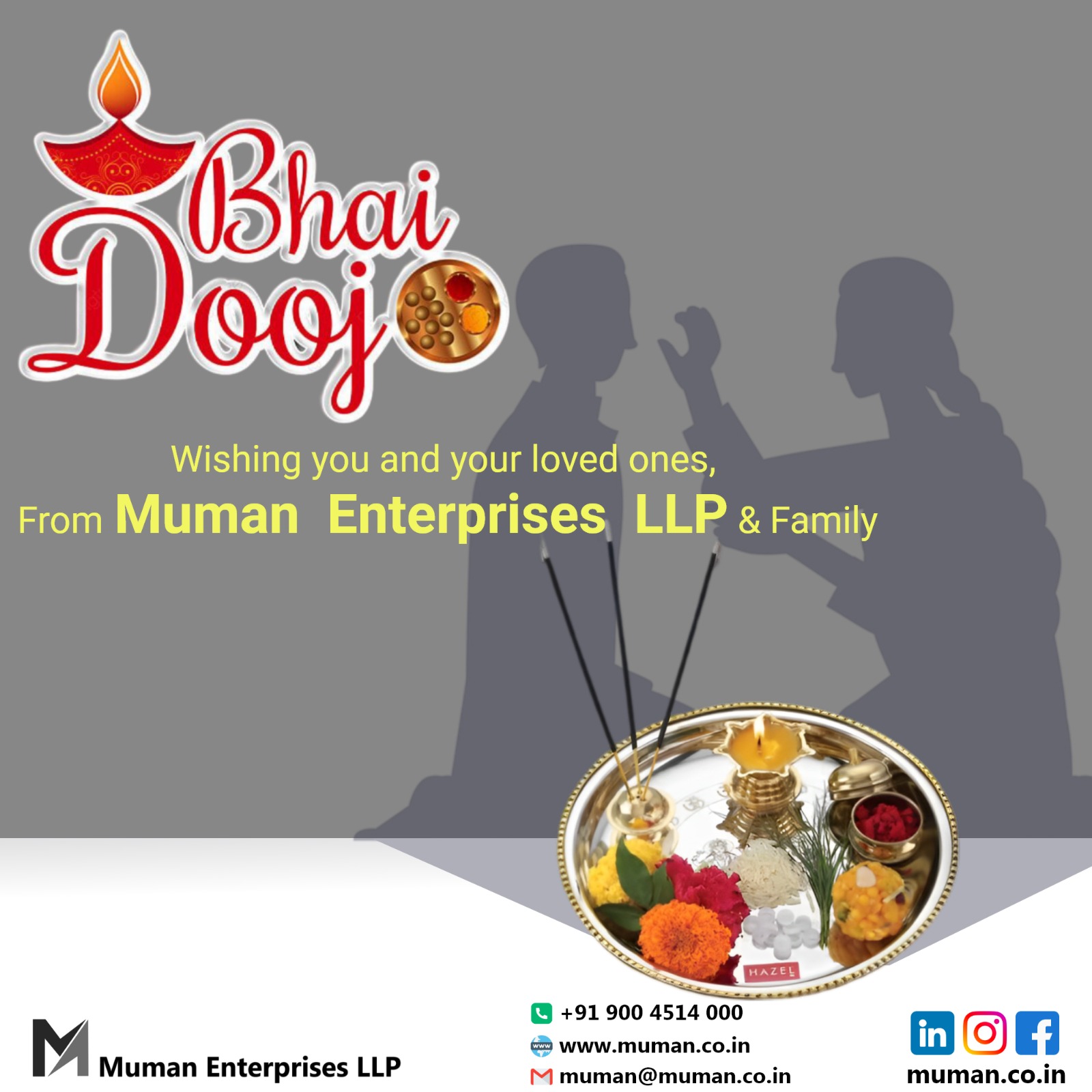 Celebrate the Bond of Love: Happy Bhai Dooj!