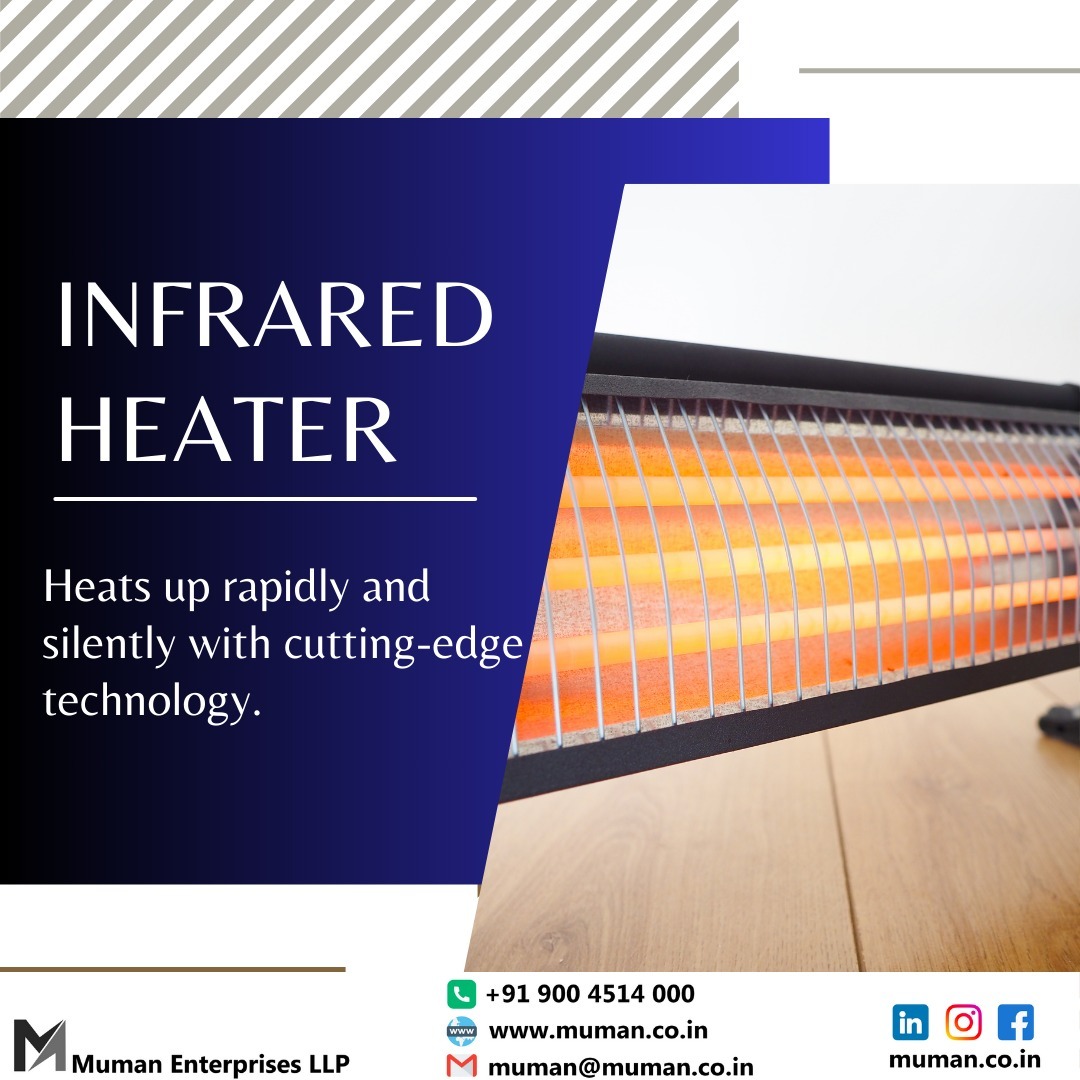  Experience Instant Warmth with Our Infrared Heater! 