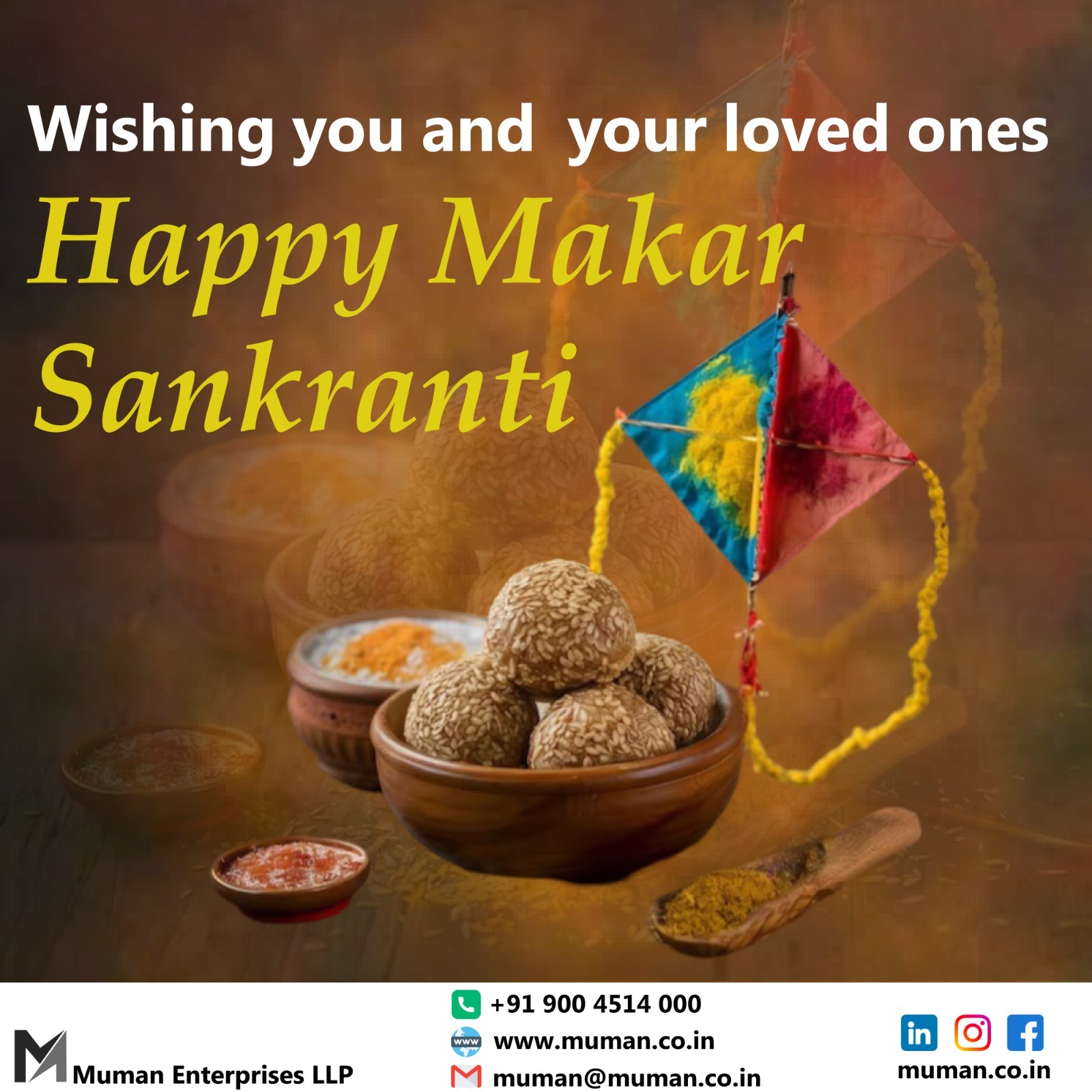 Wishing You a Joyful Makar Sankranti!